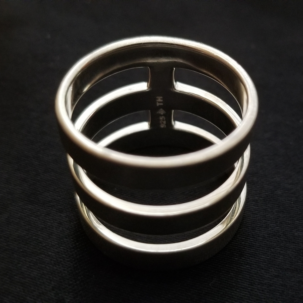 Silpada Contemporary Art Ring #R3135 Size 9.5